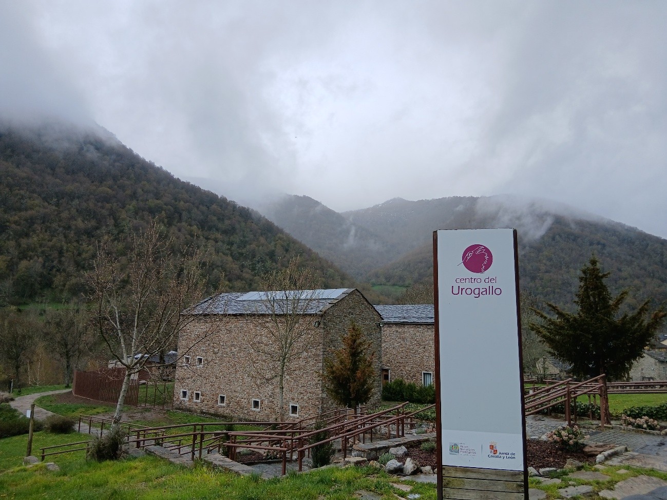 Figura 2. Centro del Urogallo. Caboalles de Arriba. León