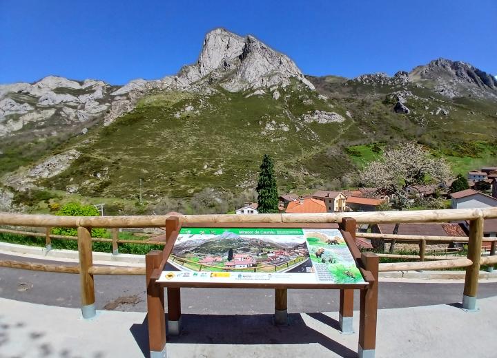 Figura 1. Mirador de Caunedo. Parque Natural de Somiedo, Fuente. REMP 